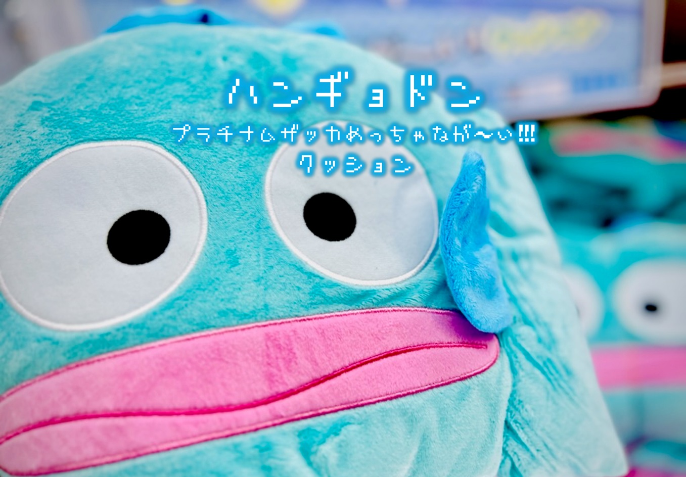 ハンギョドンプラチナムザッカめっちゃなが～い！クッション 