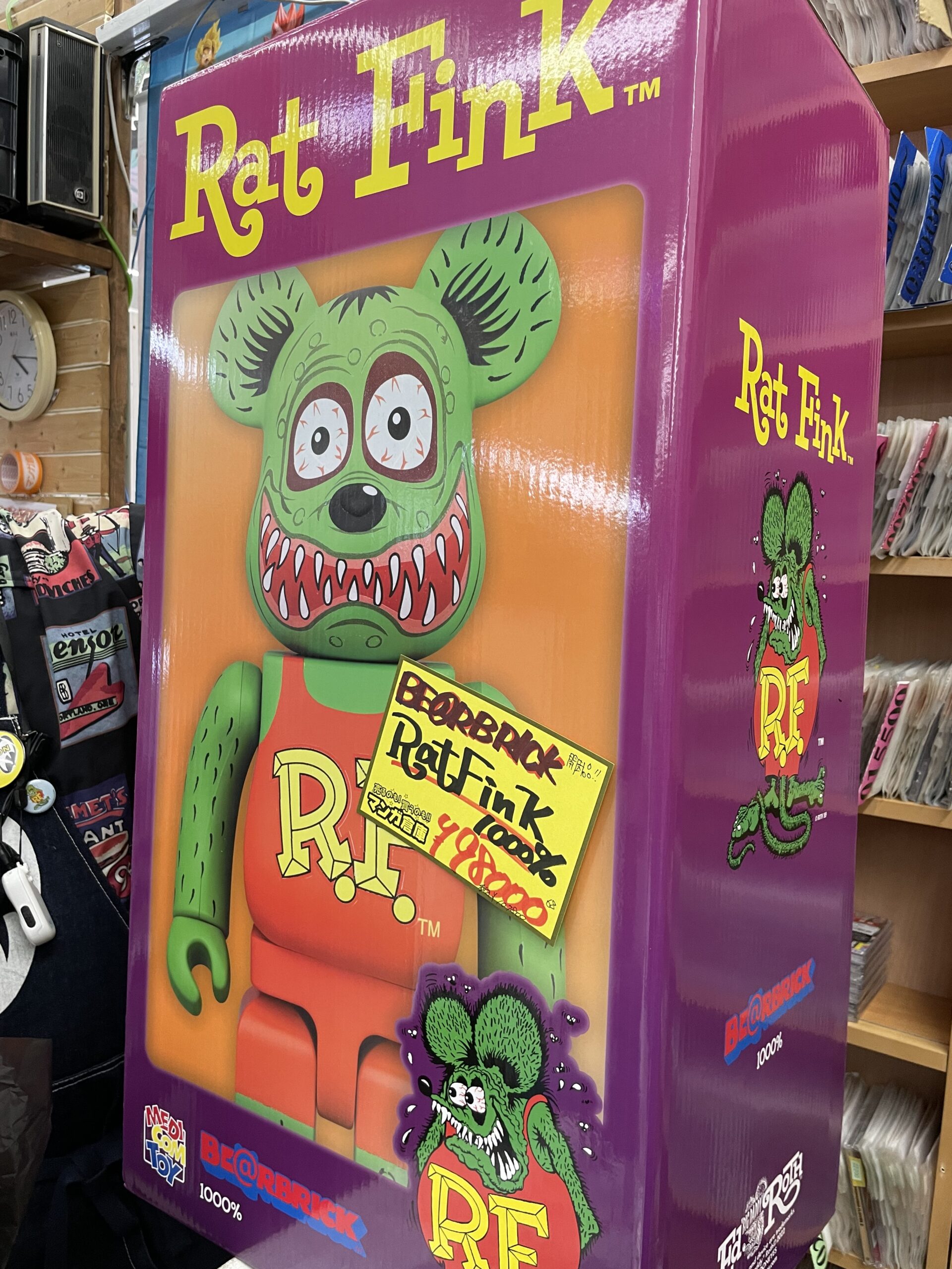 Bearbrick RAT FINK(TM) 1000％ | マンガ倉庫 泡瀬店