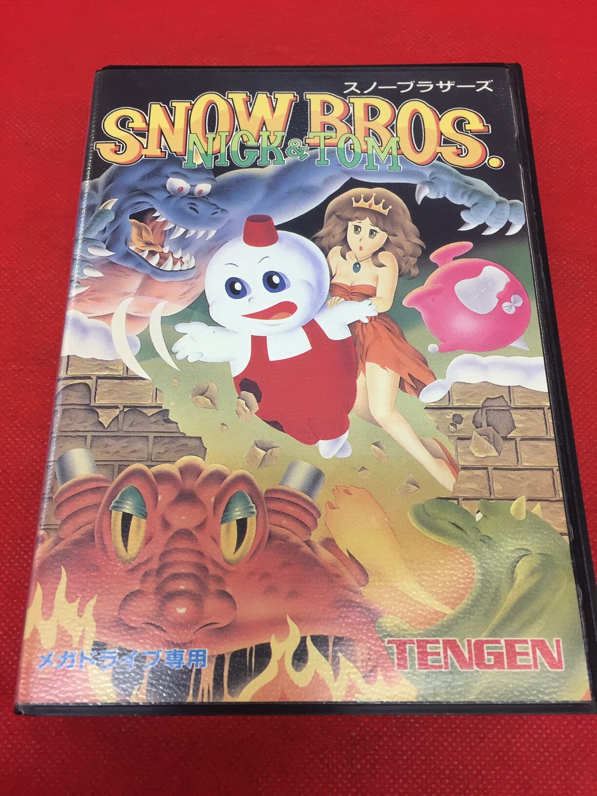 たたかえ！雪だるま！ メガドライブ『スノーブラザーズ』入荷