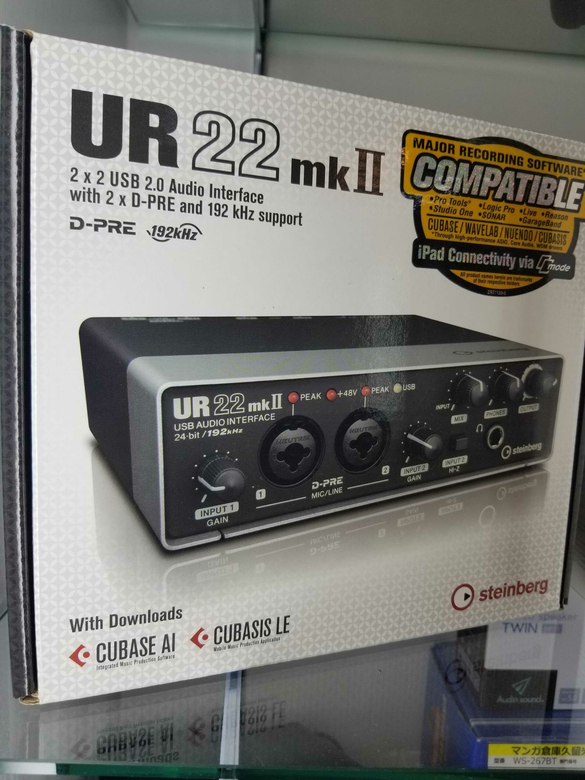 steinberg UR22mk2 オーディオインターフェース 入荷しました！ - マンガ倉庫久留米店