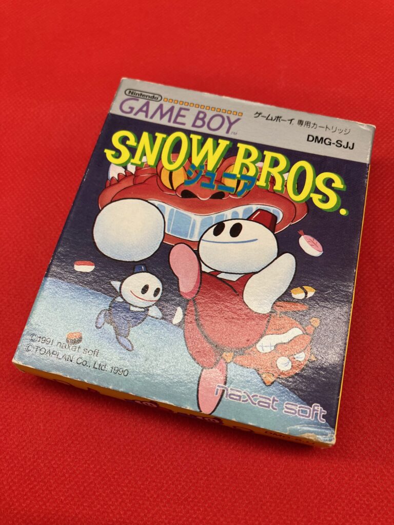 雪だるまによる雪だるまアクション ゲームボーイ『スノーブラザーズ 