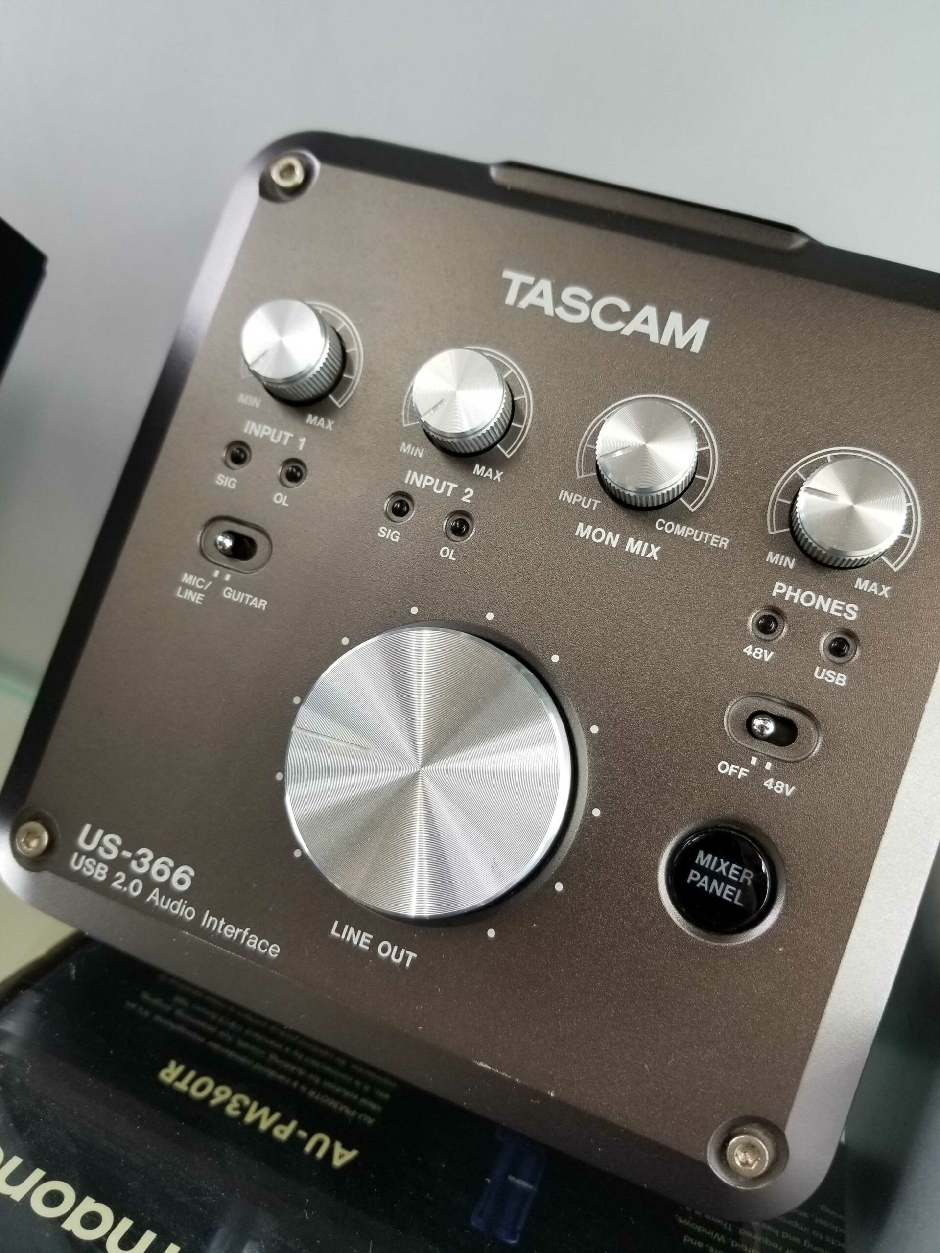 オーディオインターフェース TASCAM US-366 - マンガ倉庫久留米店