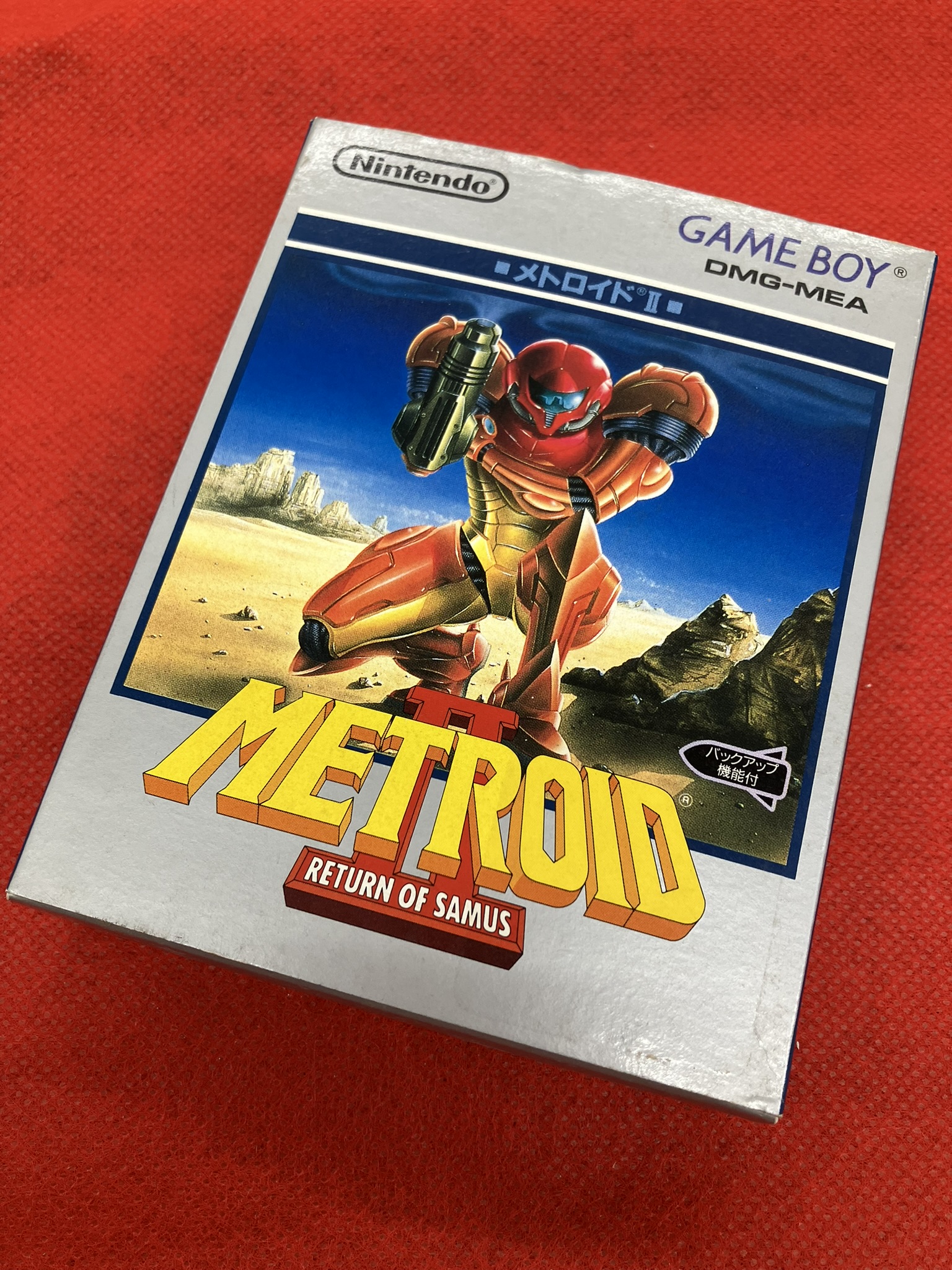 メトロイド オモロイド ゲームボーイ『メトロイドII』入荷しました