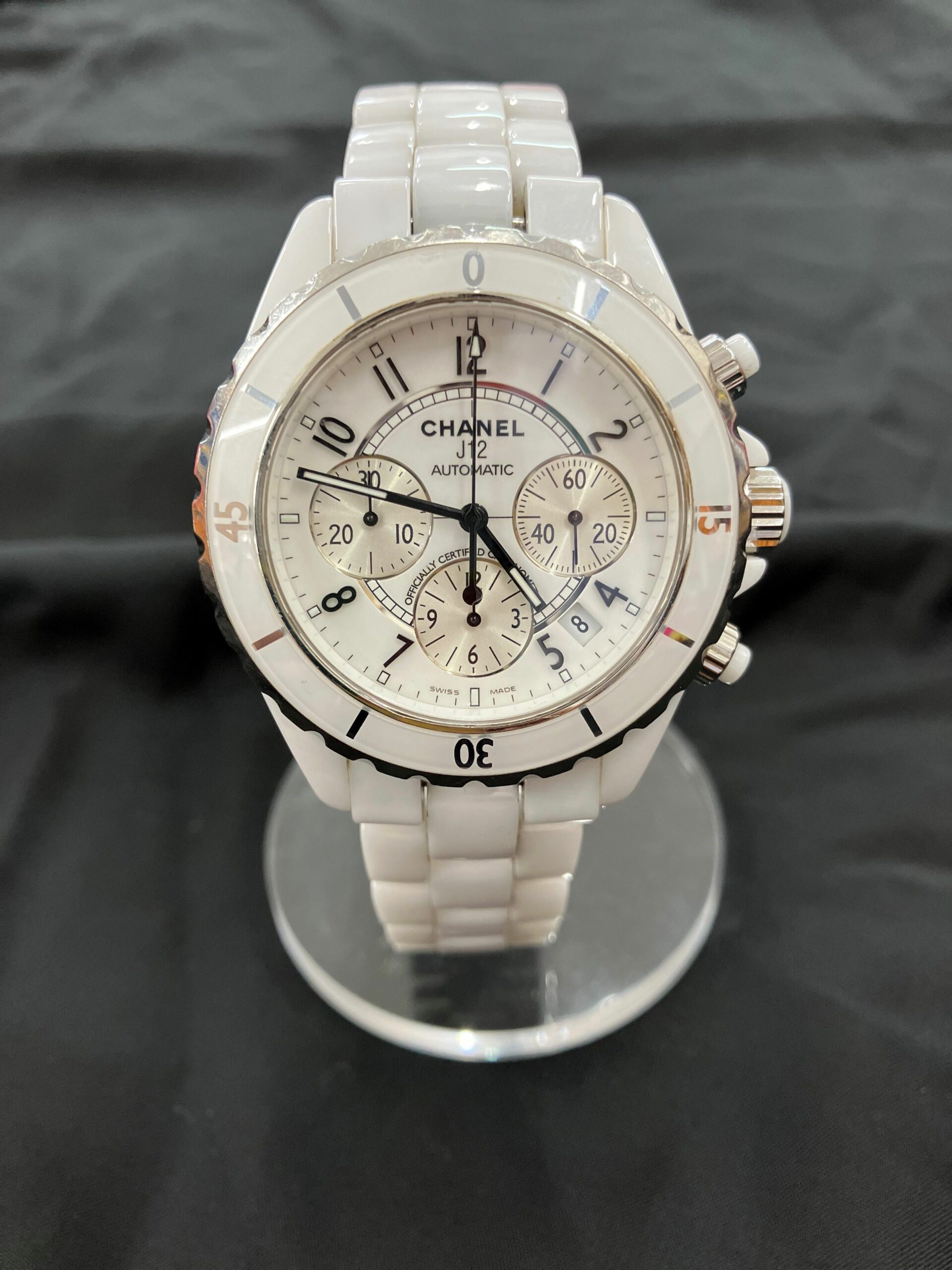 CHANEL J12 ホワイトセラミック クロノグラフ41mm 入荷！ | マンガ倉庫