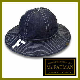 Mr.FATMAN nitital Denim Metro Hat / ミスターファットマン デニム