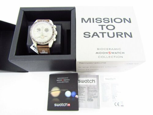 未使用 OMEGA オメガ × Swatch スウォッチ Mission to SATURN スピード 