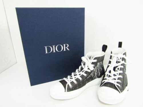 Dior ディオール オブリーク 総柄 ハイカットスニーカー 