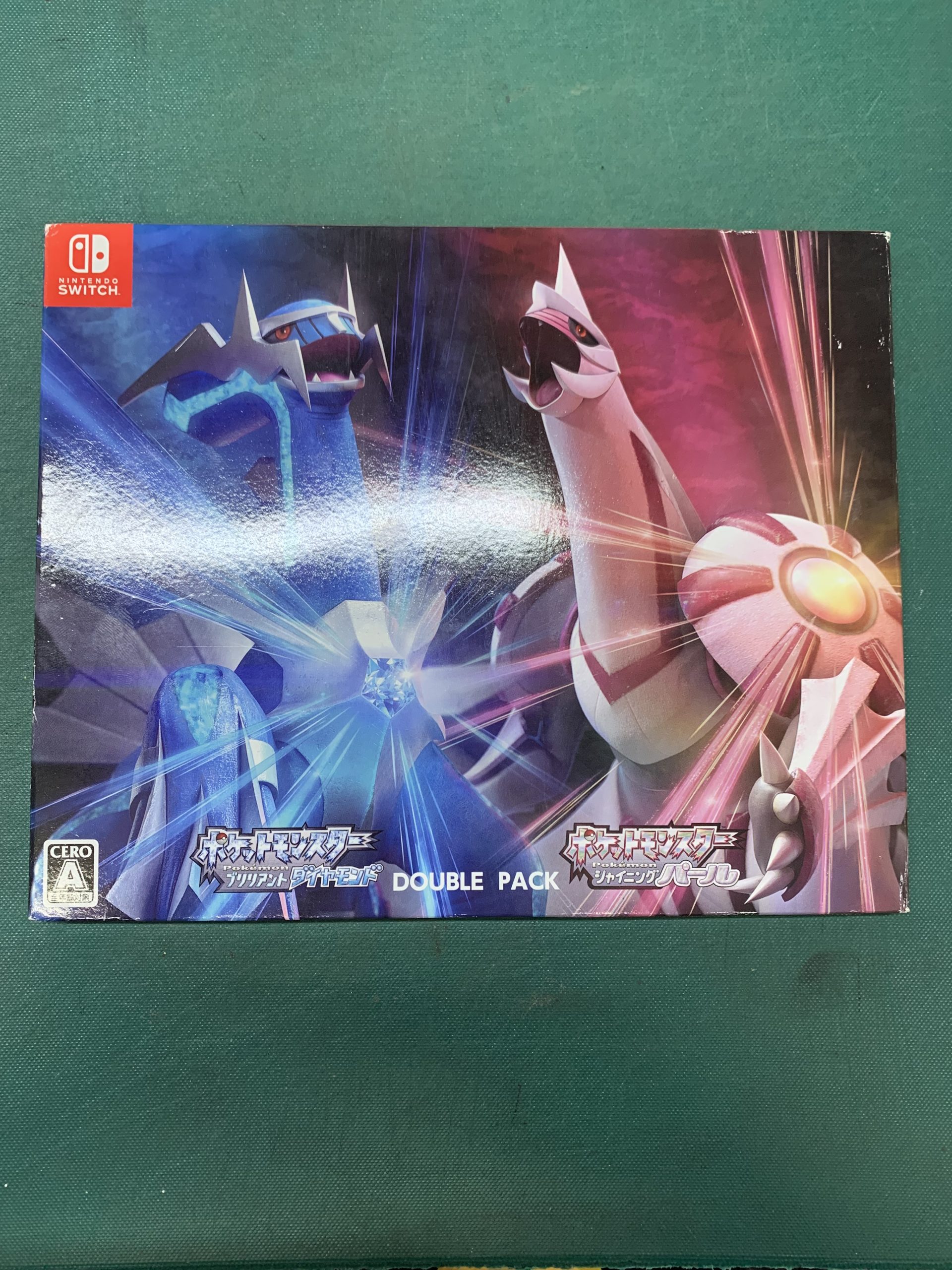 ゲーム】switchソフト ポケモン ダイヤモンドパール ダブルパック