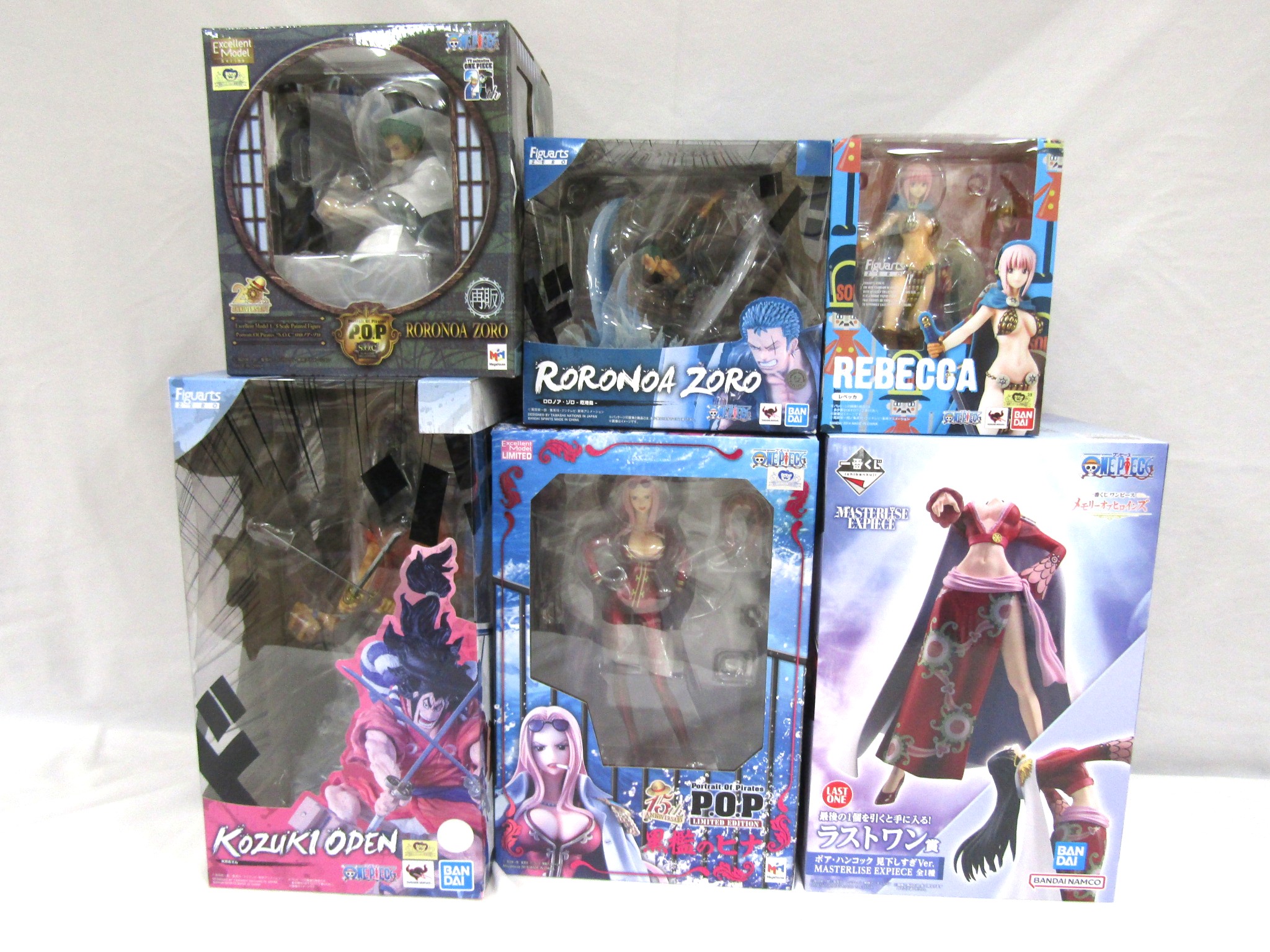 ワンピース漫画全巻フィギュアまとめ売り ワンピース一番くじ＆POPフィギュア買取させて頂きました