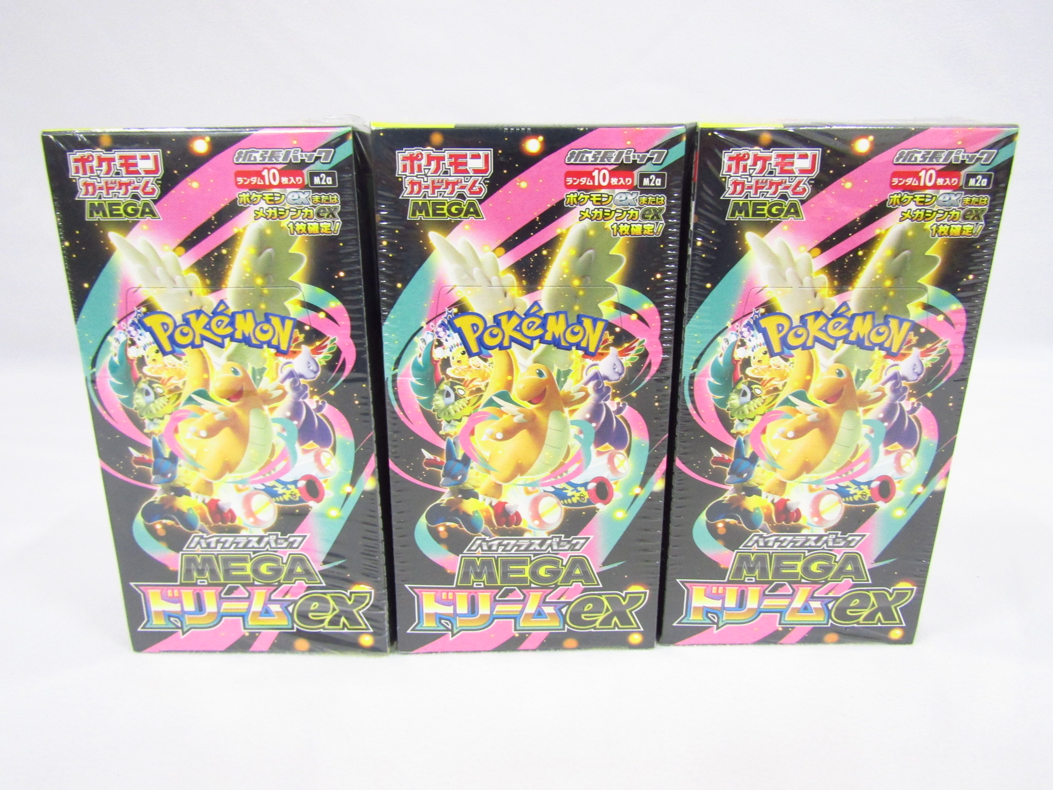 □未開封 ポケモンカードゲーム MEGAドリームex BOX シュリンク付き